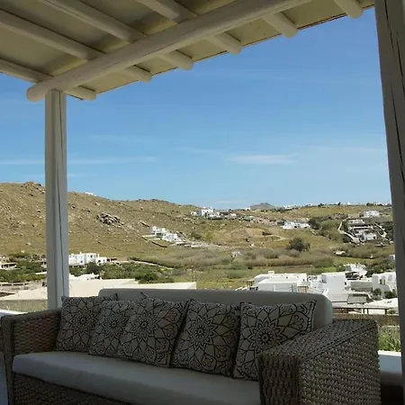 בית נופש Cycladic With Sea View In Kalo Livadi *