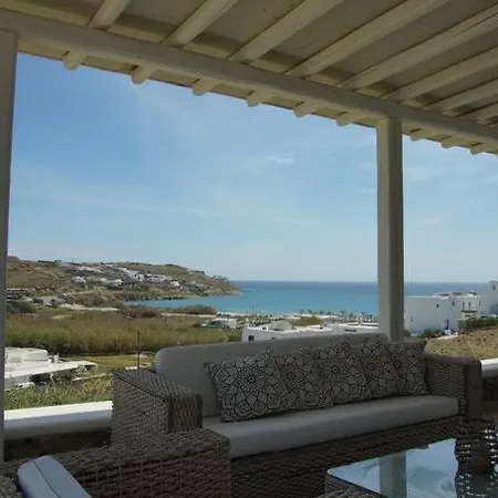 בית נופש Cycladic With Sea View In Kalo Livadi *