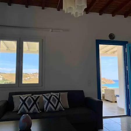 Cycladic With Sea View In Kalo Livadi Mykonos Town