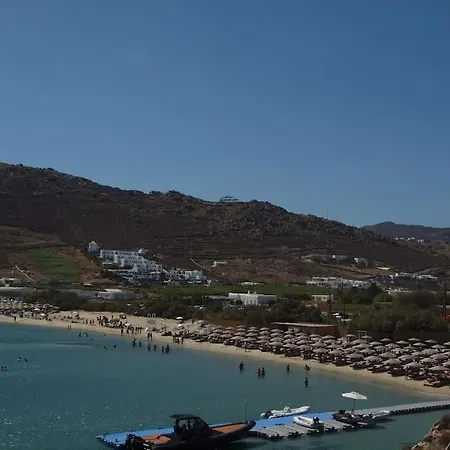 Дом отдыха Cycladic With Sea View In Kalo Livadi *